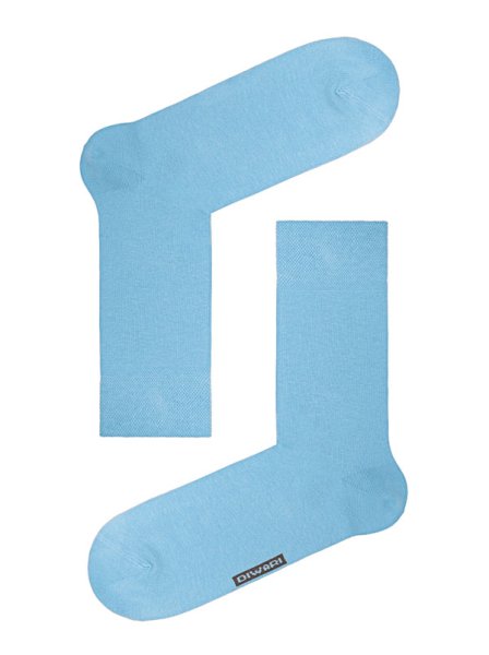 Bunte Herren Socken Diwari Happy hellblau